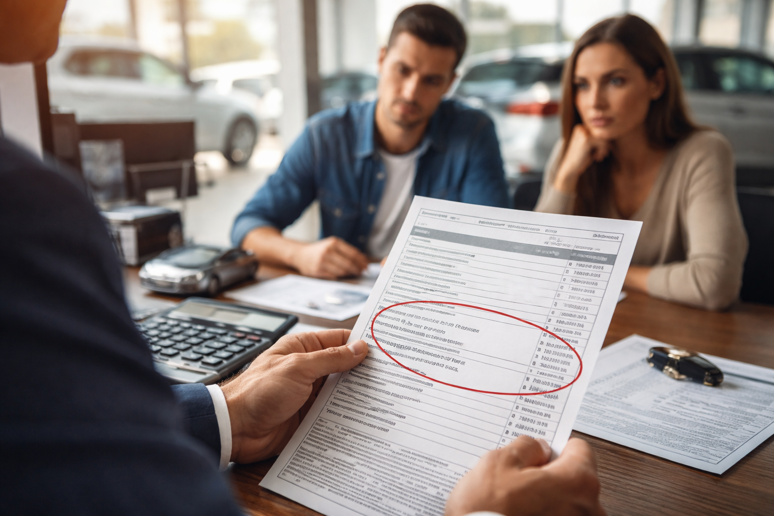 dealer added fees after agreement