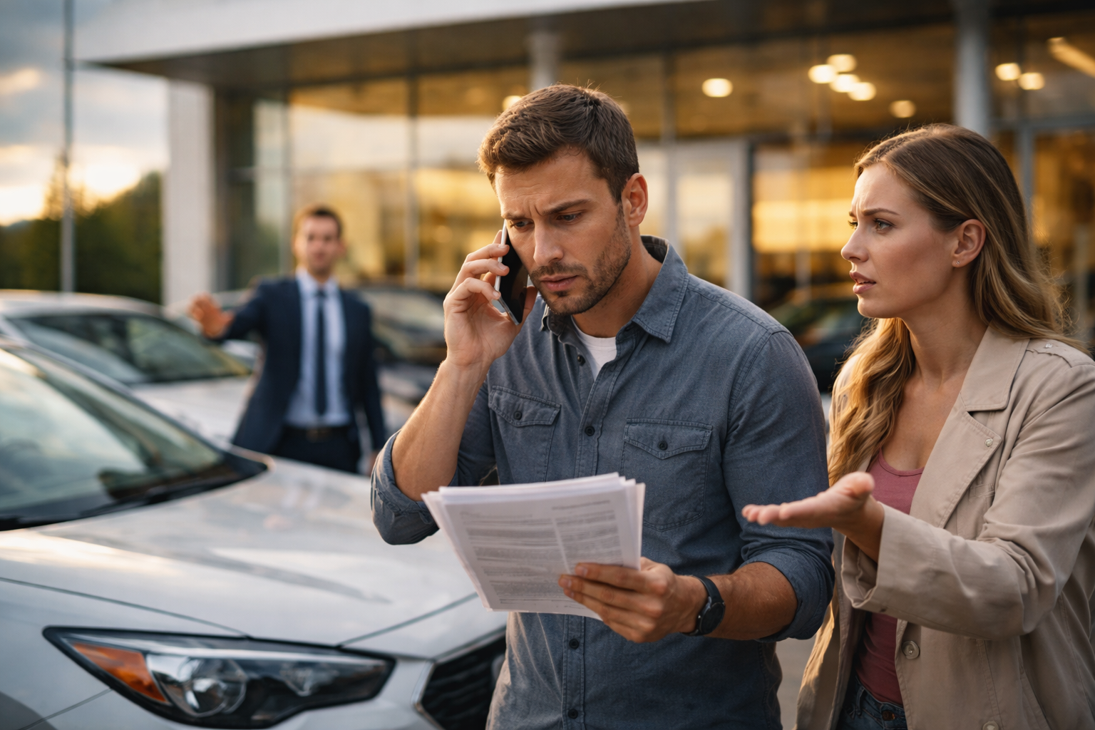 Dealer Says Financing Fell Through