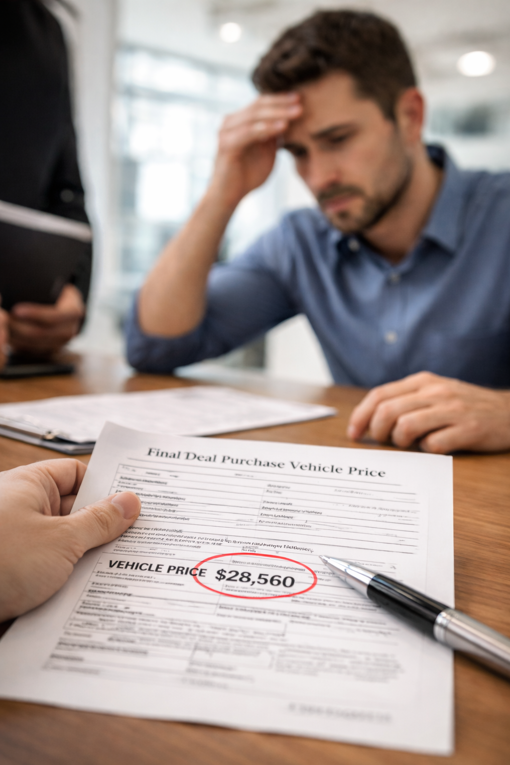 Dealer Changed Vehicle Price on Final Purchase Contract