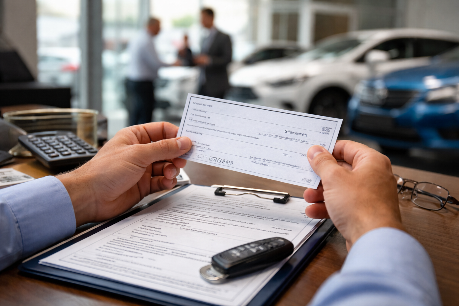 Dealer Cashed Check or Processed Payment Before Contract Was Finalized