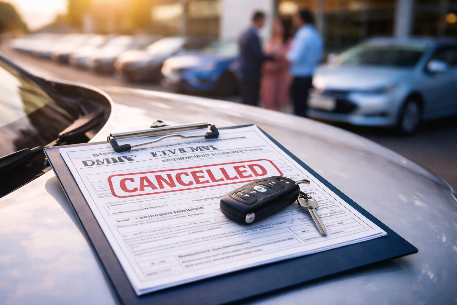 Dealer Failed to Reverse Temporary Registration After Deal Cancellation