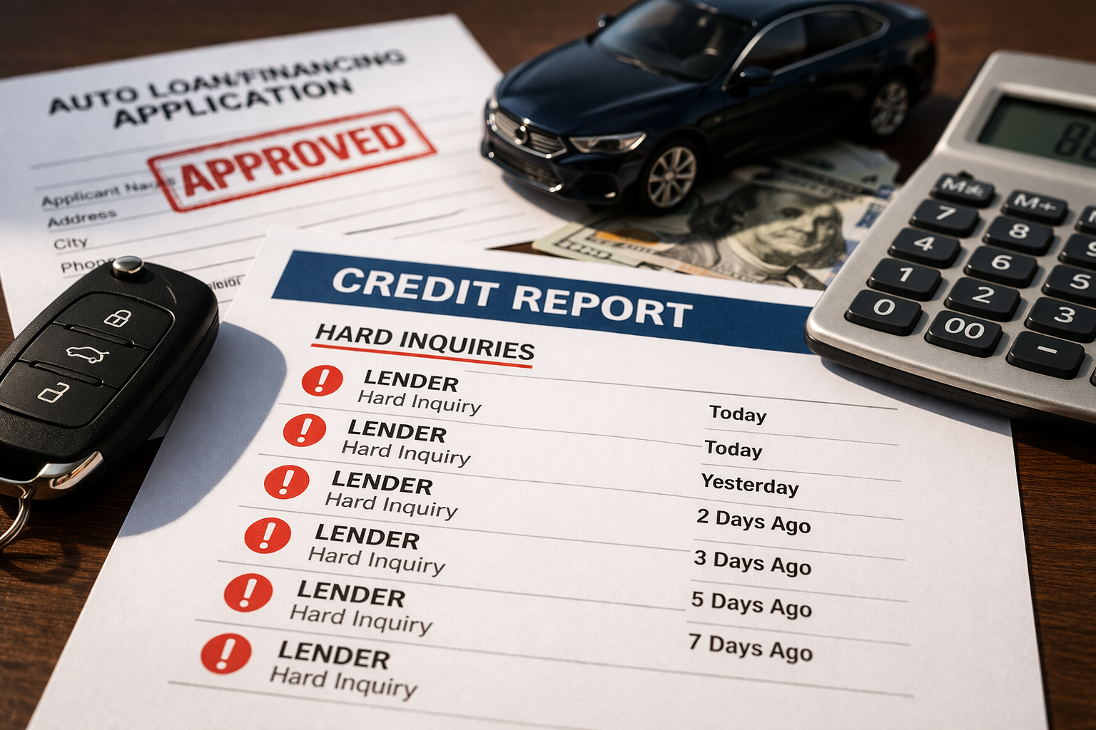 Dealer Submitted Financing Application Multiple Times Causing Duplicate Hard Inquiries