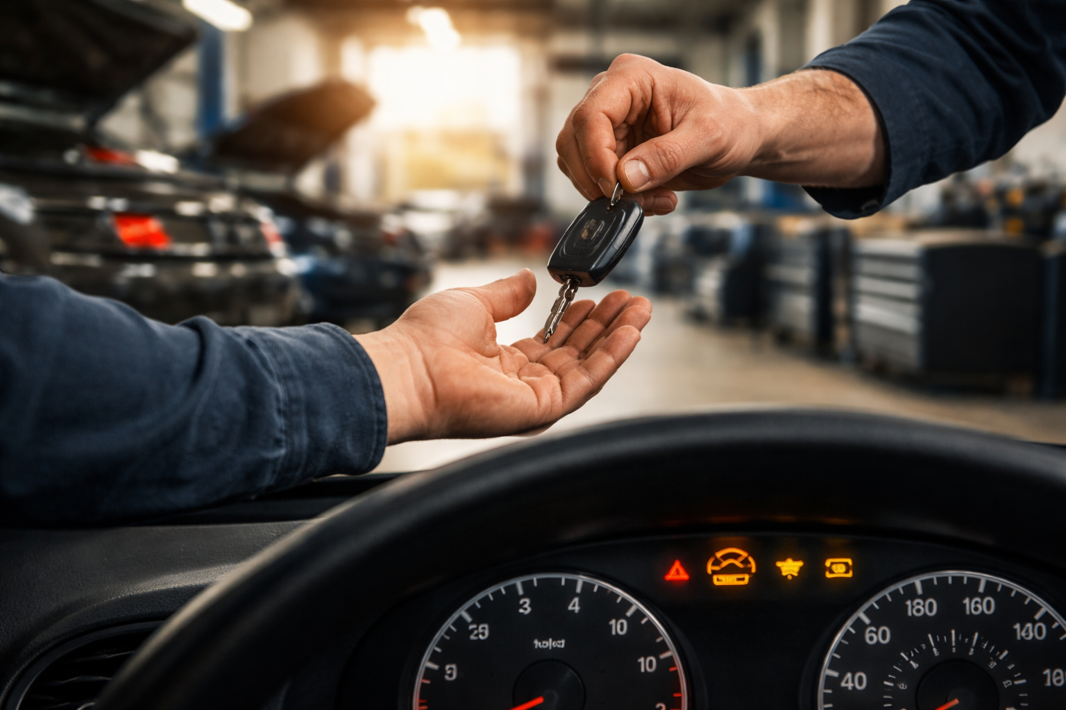 Dealer Reset Warning Lights or Cleared Codes Before Returning Vehicle