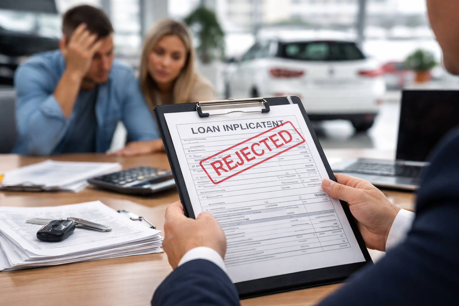 Dealer Submitted Loan But Lender Rejected Due to Income Verification Failure