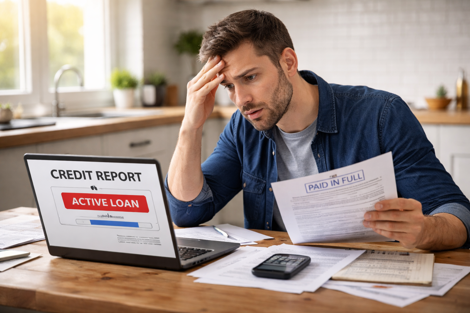 Dealer Failed to Report Loan Payoff to Credit Bureau after Full Payment