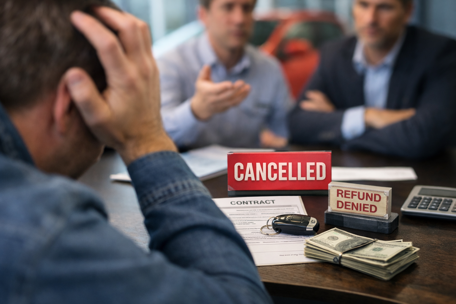 Dealer Took My Down Payment But Car Deal Was Cancelled