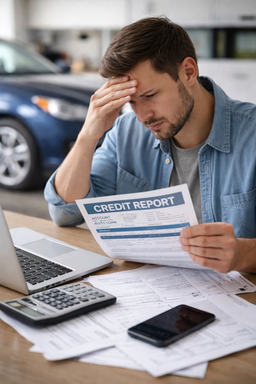 Dealer Reported Loan to Credit Bureau Before Financing Was Finalized