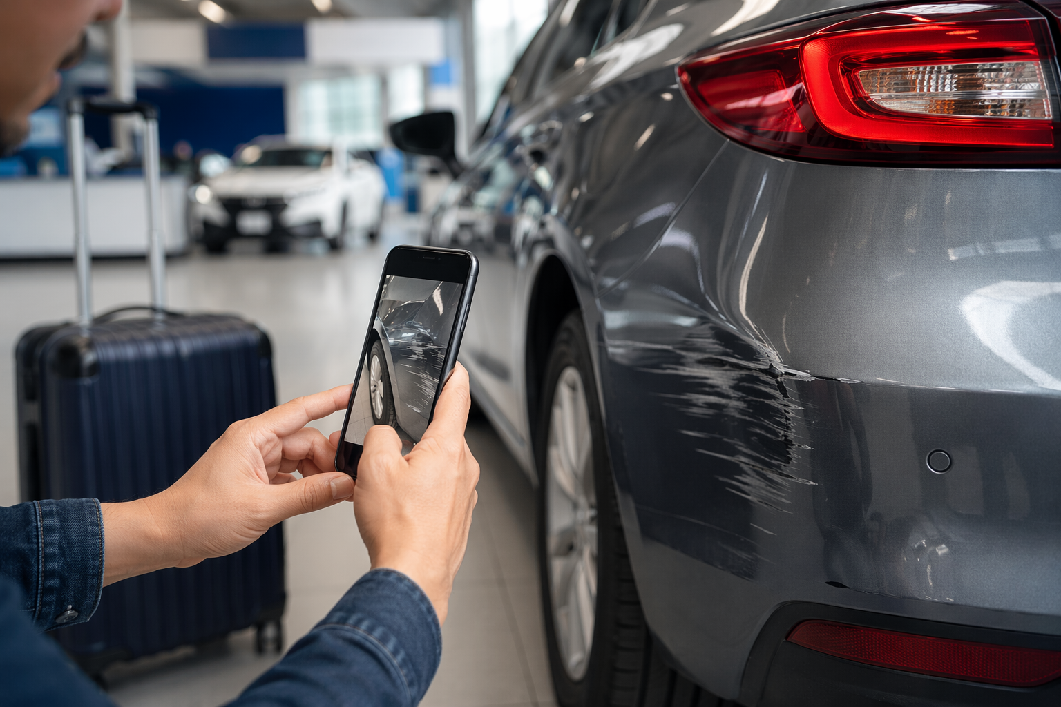 Rental Car Charged for Damage Not Caused